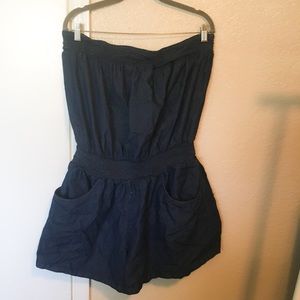 Blue Jean Romper